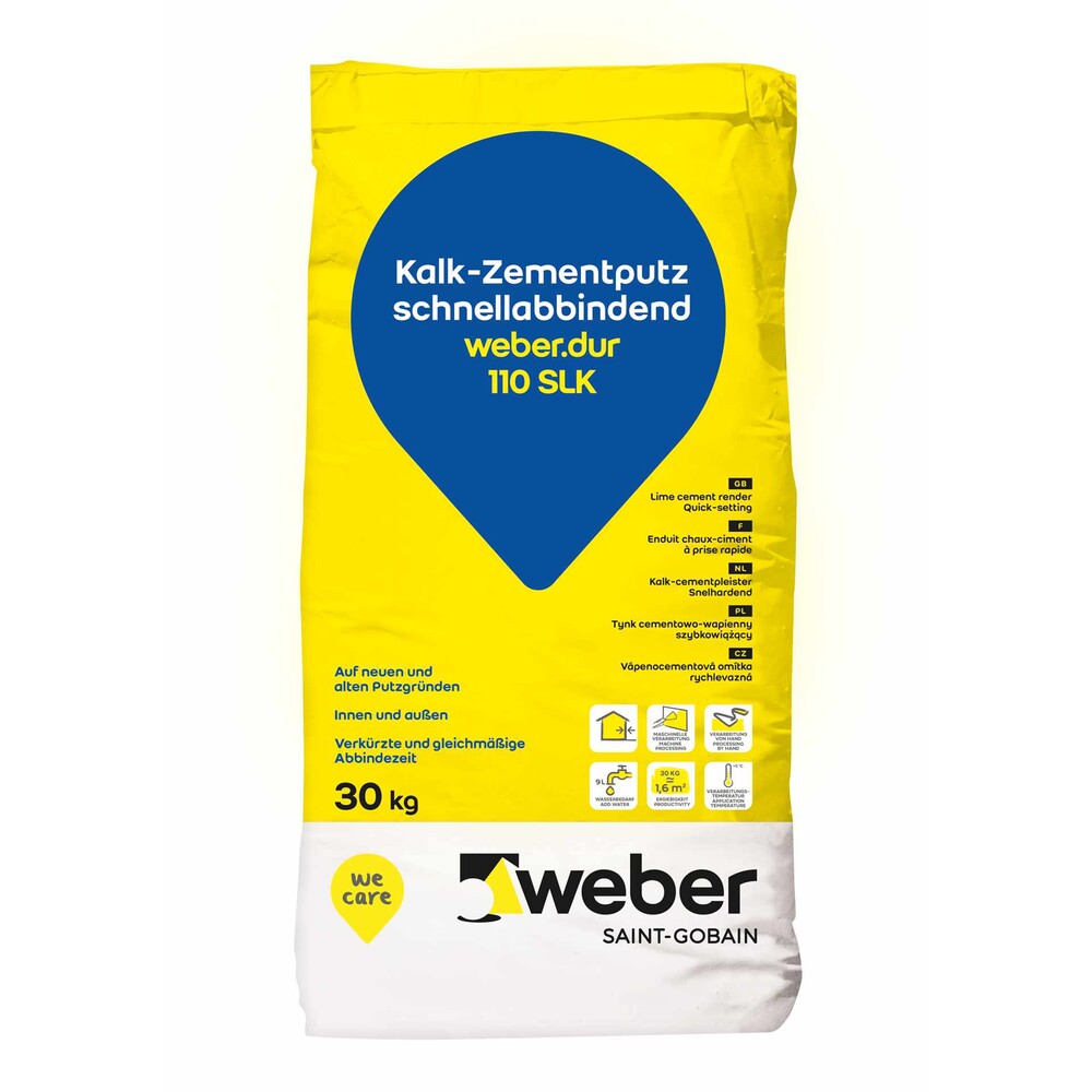 Packshot Verpackung weber.dur 110 SLK